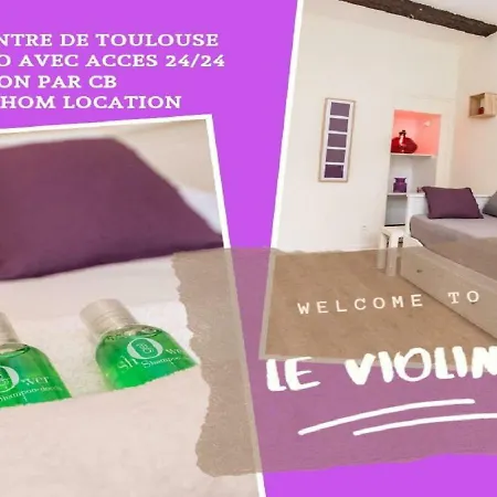 Le Violine/en Ville/metro/tramway Apartment *